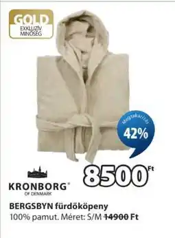 JYSK BERGSBYN fürdőköpeny ajánlat