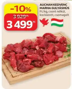 Auchan Auchan Kedvenc Marha Gulyáshús ajánlat
