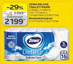 Auchan ZEWA DELUXE TOALETTAPÍR ajánlat