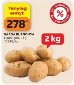 Auchan Sárga Burgonya ajánlat
