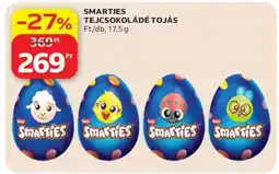 Auchan SMARTIES TEJCSOKOLÁDÉ TOJÁS ajánlat