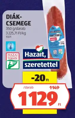 ALDI Diák- csemege ajánlat