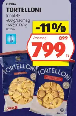ALDI Cucina Tortelloni ajánlat