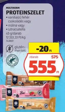 ALDI Multinorm Proteinszelet ajánlat