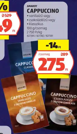ALDI Amaroy Cappuccino ajánlat