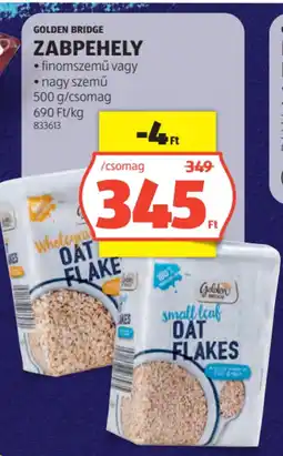 ALDI Golden Bridge zabpehely ajánlat
