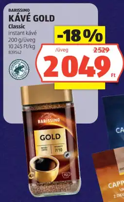 ALDI Barissimo kávé gold ajánlat