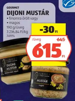 ALDI Gourmet Dijoni mustár ajánlat