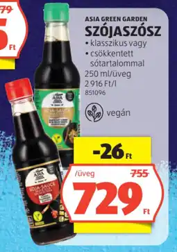 ALDI Asia Green Garden szójaszósz ajánlat