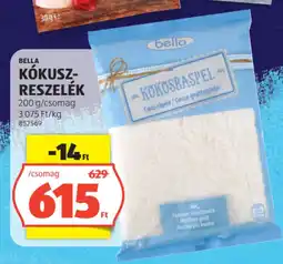 ALDI Bella Kókusz-reszelék ajánlat