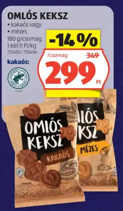 ALDI Omlós keksz ajánlat
