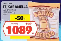 ALDI Sweet Land Tejkaramella ajánlat