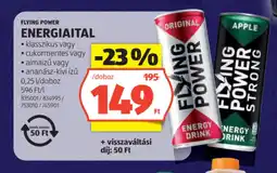 ALDI Flying Power Energiaital ajánlat