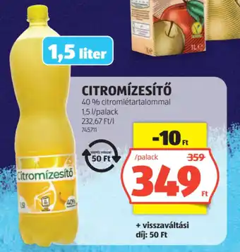 ALDI Citromízesítő ajánlat