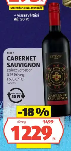 ALDI Chile Cabernet Sauvignon ajánlat