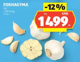 ALDI Fokhagyma ajánlat