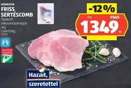 ALDI Húsmester Friss sertéscomb ajánlat