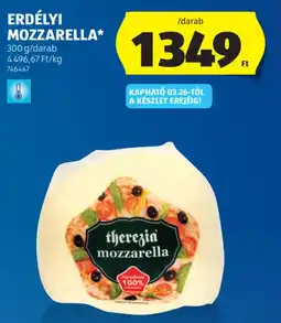 ALDI Erdélyi mozzarella ajánlat
