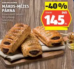 ALDI Azon Melegében Mákos-mézes párna ajánlat