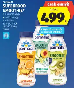 ALDI Parmalat Superfood smoothie ajánlat