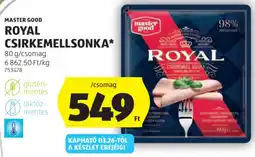 ALDI Master Good Royal csirkemellsonka ajánlat