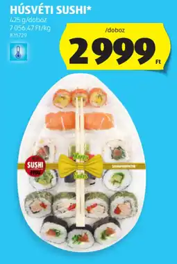 ALDI Húsvéti Sushi ajánlat