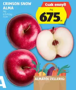 ALDI Crimson Snow alma ajánlat