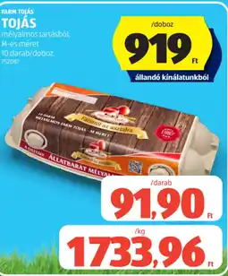 ALDI Farm tojás ajánlat