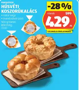 ALDI Pantastico! Húsvéti koszorúkalács ajánlat