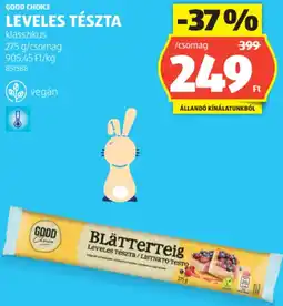 ALDI Good Choice Leveles tészta ajánlat