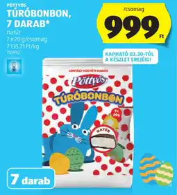 ALDI Pöttyös túróbonbon ajánlat
