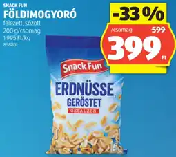 ALDI Snack Fun Földimogyoró ajánlat