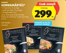 ALDI Gourmet gombamártás ajánlat