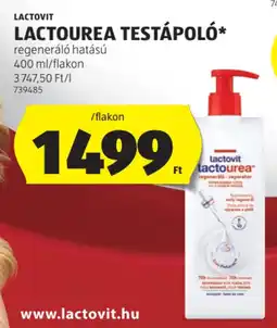 ALDI Lactovit Lactourea testápoló ajánlat
