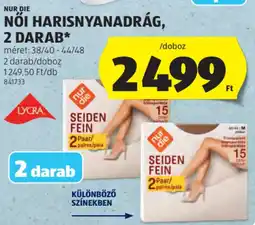 ALDI Nur die Női harisnyanadrág ajánlat