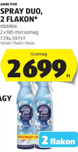ALDI Ambi Pur Spray Duo ajánlat