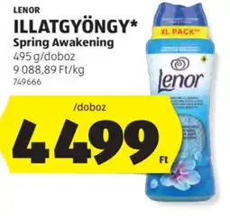 ALDI Lenor illatgyöngy ajánlat
