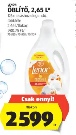 ALDI Lenor öblítő ajánlat
