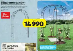 ALDI Belavi rózsafuttató állvány ajánlat