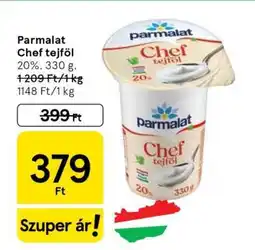 Tesco Parmalat Chef Tejföl ajánlat