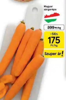 Tesco Magyar sárgarépa ajánlat