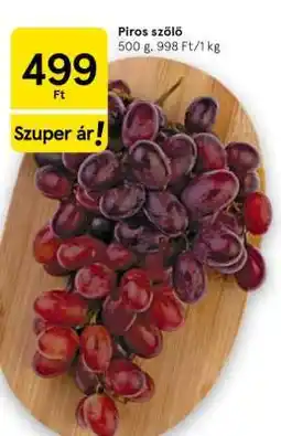 Tesco Piros szőlő ajánlat