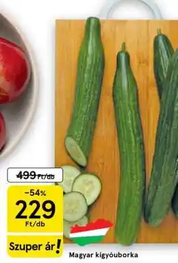 Tesco Magyar kígyóuborka ajánlat