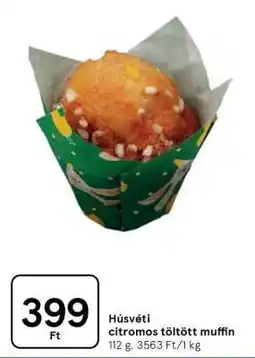 Tesco Húsvéti citromos töltött muffin ajánlat