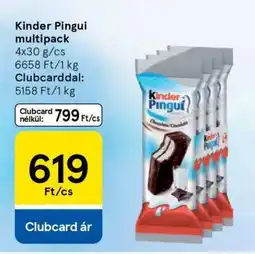 Tesco Kinder Pingui Multipack ajánlat