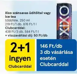 Tesco XIXO Szénsavas Üdítőital vagy Ice Tea ajánlat