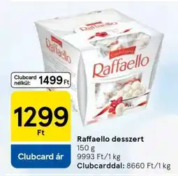 Tesco Raffaello desszert ajánlat