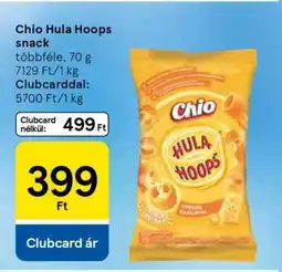 Tesco Chio Hula Hoops snack ajánlat