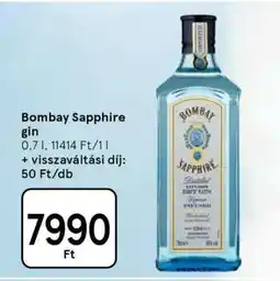 Tesco Bombay Sapphire gin ajánlat