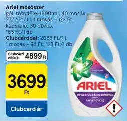 Tesco ARIEL Mosószer ajánlat